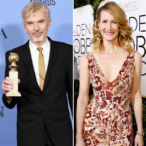 Billy Bob Thornton Ex Laura Dern Have Awkward Run In At 2017 Golden