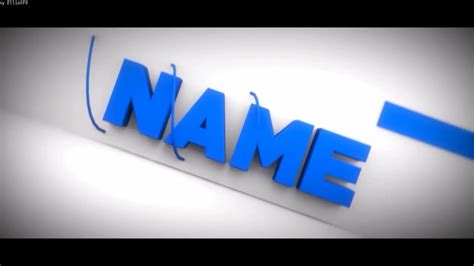 simple blender intro template  tutorial youtube