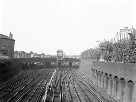 The Transport Library British Railways Scene At Clapham Junction In