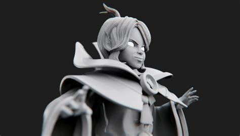 Stl File Dota 2 Invoker Kid・3d Printer Design To Download・cults
