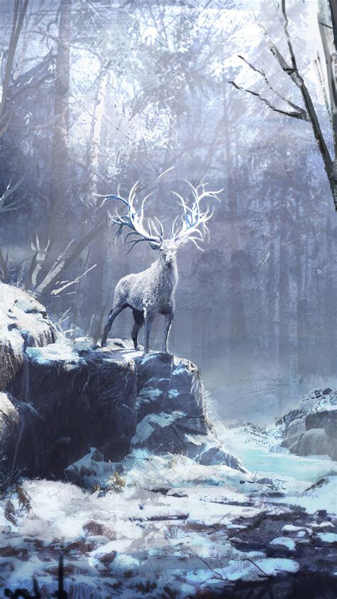 Winter Elk Wallpapers Top Free Winter Elk Backgrounds Wallpaperaccess