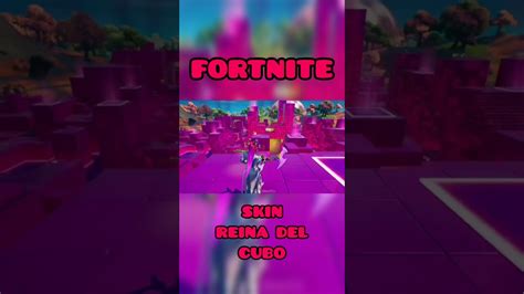 Skin Reina Del Cubo Fortnite Gameplay Shorts Youtube