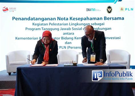 Infopublik Kemenko Marves Pln Kerja Sama Wujudkan Kelestarian