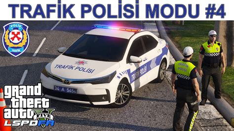 GTA 5 TÜRK TRAFİK POLİSİ MODU 4 LSPDFR YouTube