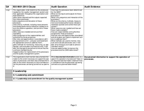 Iso 9001 2015 Corrective Action Procedure Example