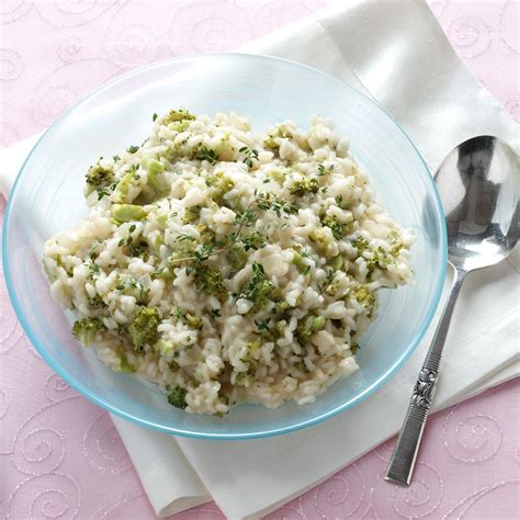 Lemon Risotto With Broccoli Recipe Taste Of Home