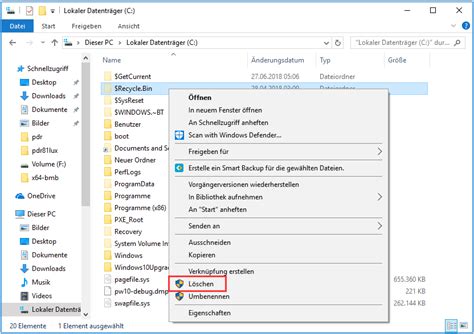 Papierkorb In Windows Besch Digt Daten Wiederherstellen Und Ihn