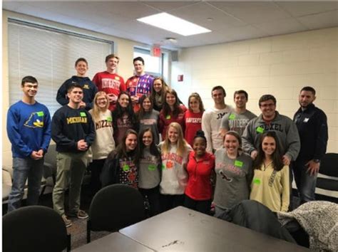 Recent Moorestown High School Grads Visit With Current Students