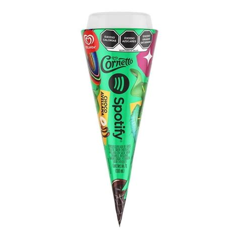 Cono De Helado Holanda Cornetto Sabor Chocoavellana 100 Ml Walmart