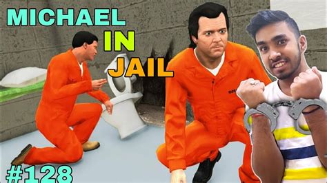 Gta 5 Jail Tour With Michael Techno Gamerz Gta V Full GAMEPLAY 128