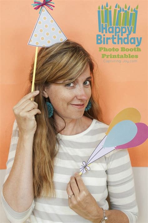 Birthday Photo Booth Props And Free Printables