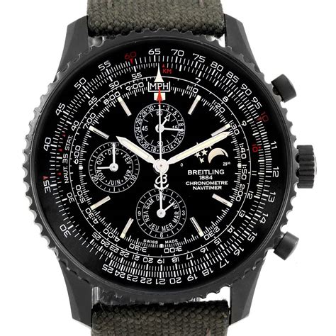 16998 Breitling Navitimer 1463 Blacksteel 48mm Limited Edition Watch