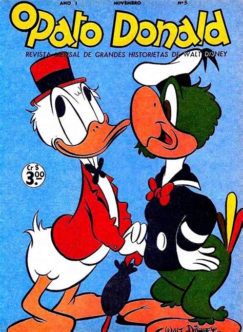 PR GIBIS Antigos O Pato Donald Nº 5 Novembro 1950 Ed Abril