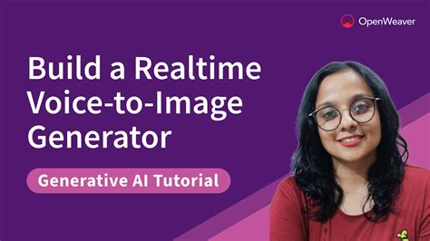 Build A Realtime Voice To Image Generator Using Generative Ai Voice