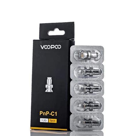 VooPoo PnP Replacement Coils 5pcs VM5 0 2ohm Element Vape