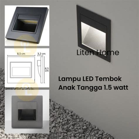 Jual Lampu Tangga Led W Watt Step Light Inbow Tanam Dinding