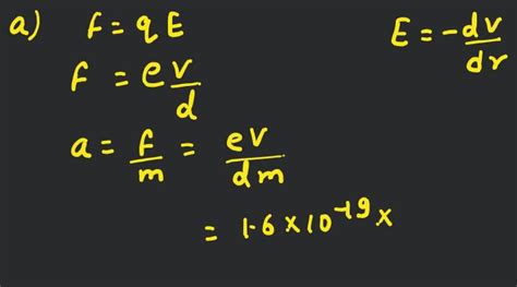 34 A Beam Of Electrons Moving Horizontally With A Velocity Of 3107 M S