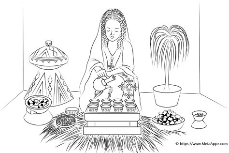 Coloring Pages Ethiopian Philip Pakistan Felipe Etiope Puerto El Bible