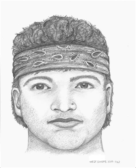 West Shore Rcmp Release Sketch Of Suspect In Sex Assault On Cooper Road