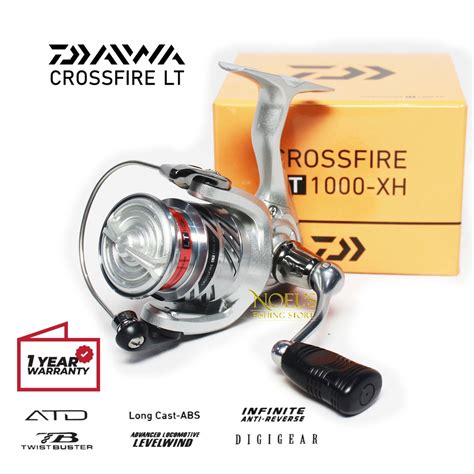 Jual DAIWA CROSSFIRE LT 1000 XH LT 3000 C Reel Spinning Reel