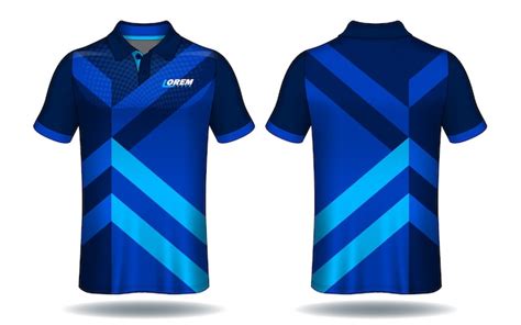 Premium Vector T Shirt Polo Design Sport Jersey Template