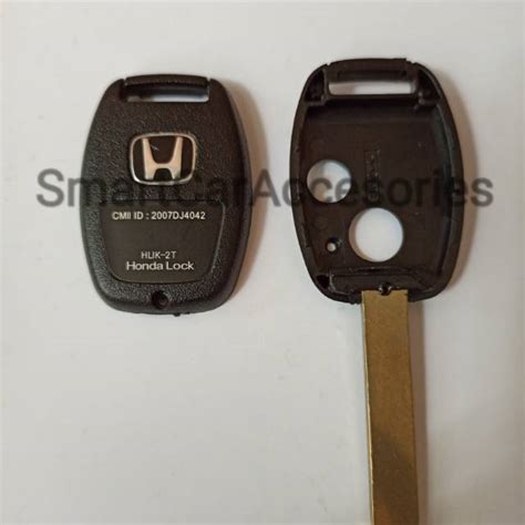 Jual Casing Rumah Remote Kunci Mobil Key Shell Honda 2 Tombol JAZZ FIT