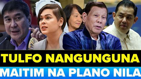 Ginulat Sen Tulfo Nilamangan Si Vp Sara Duterte Maitim Na Plano Ni