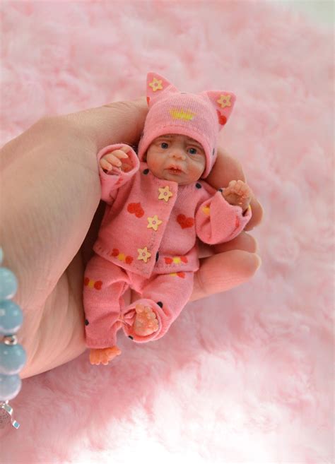 Polymer Clay Realistic Baby Dolls Baby Doll Furniture Cute Baby Dolls