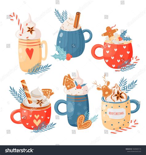 Christmas Hot Chocolate Images Stock Photos Vectors