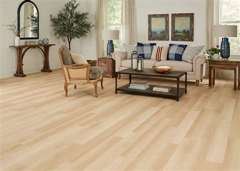 CoreLuxe 5mm W Pad Potomac Point Maple Waterproof Rigid Vinyl Plank