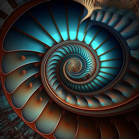 Fibonacci Spiral Art Wallpaper