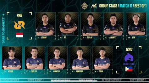 Laga RRQ Hoshi Vs Echo Di M4 Mobile Legends Pecah Rekor Jumlah Penonton