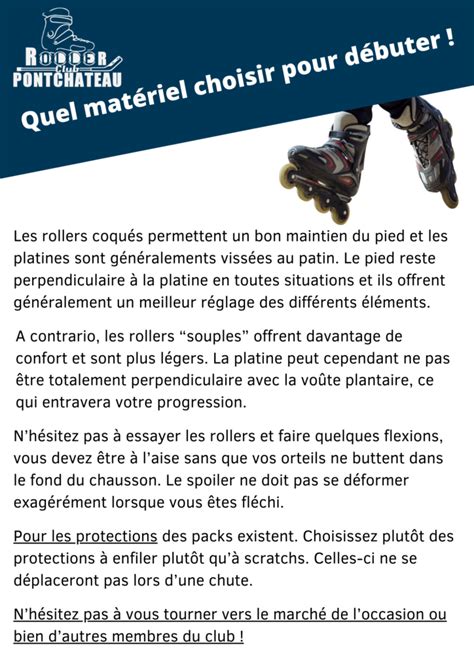 Débuter à roller quelques conseils pour choisir son matériel Roller