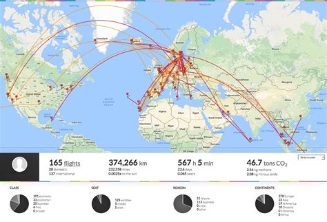 Air Route Map Of World Map