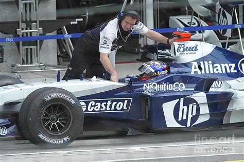 Juan Pablo Montoya Williams Bmw Fw Photograph By James Hervat