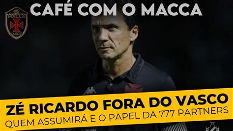 Z Ricardo Pede Demiss O Do Vasco Da Gama Quem Assumir E Papel Dos