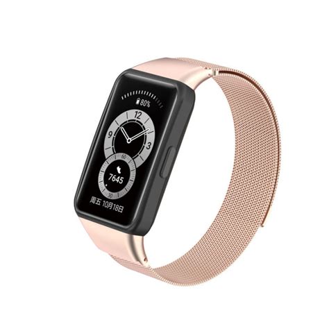 For Huawei Band Band Milanese Loop Stainless Steel Strap For