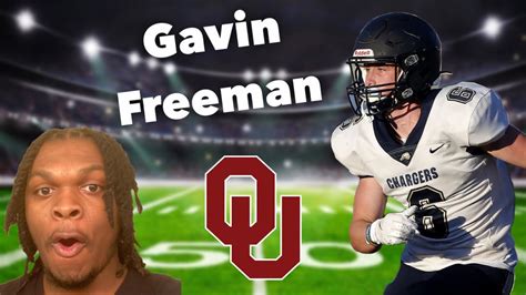 Oklahoma Football Walk On Commit Gavin Freeman Highlights Reaction