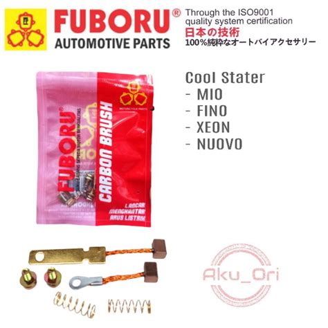 Jual Cool Stater Mio Fuboru Arang Kul Dinamo Stater Carbon Brush Nuovo