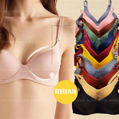 Rhian Women Push Up Tshirt Bra Sexy Underwear For Women Plus Size Lingerie Shopee Philippines