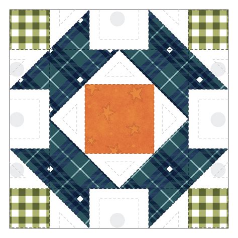 May Basket Quilt Block Applique Pattern 730629909032