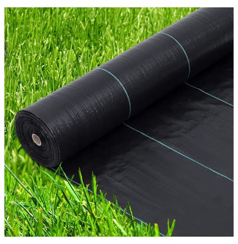 Yuntie 4ft X 250ft Premium Weed Barrier Landscape Fabric 5oz Heavy Duty Weed Control Fabric