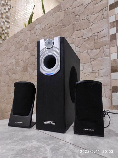 Speaker Simbadda Cst Bluetooth Elektronik Audio Di Carousell