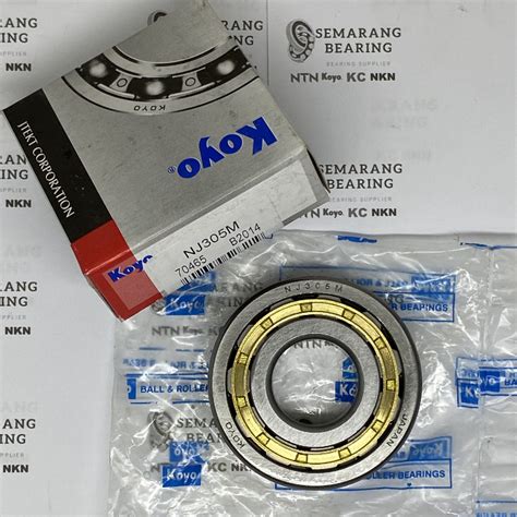 Jual BEARING NJ 305 / NJ305 KOYO JAPAN LAHER MESIN CYLINDRICAL | Shopee ...