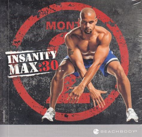 Beachbody Shaun T Insanity MAX 30 10 DVD Set Bonus DVD Fitness