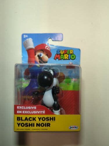 World Of Nintendo Super Mario Bros Jakks Pacific Black Yoshi 25