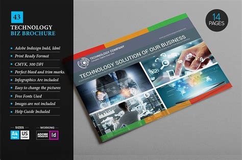 Technological Brochure Templates Specification Indd Idml Pdf