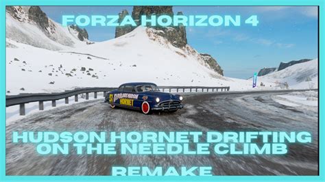 Forza Horizon 4 Hudson Hornet Drifting Down The Needle Climb Hill YouTube