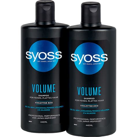 Syoss Professional Performance Shampoo Volume Lift F R Feines