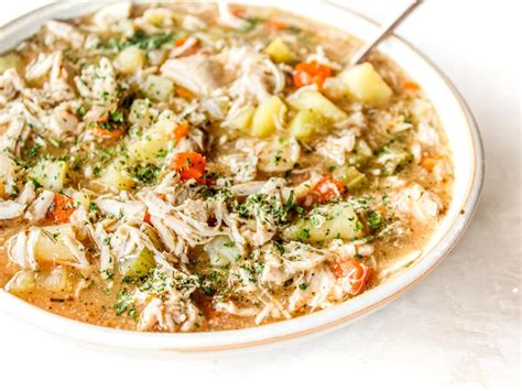 Slow Cooker Hearty Chicken Stew The Whole Cook